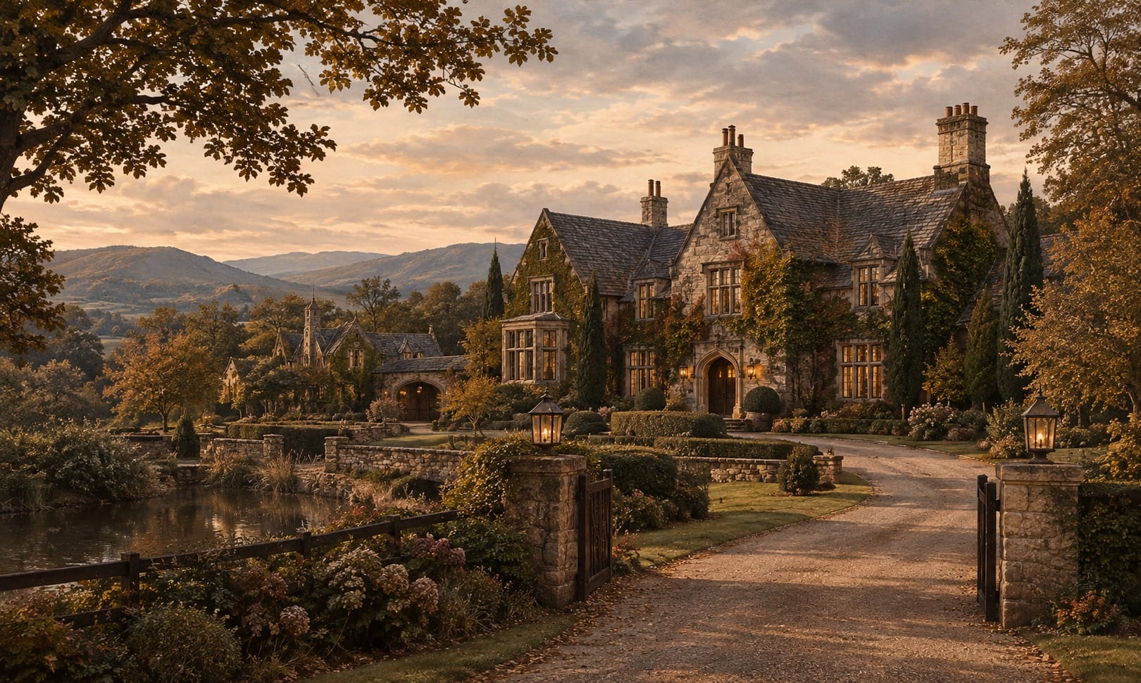Hawthorne Keep, the house itself