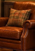 The Applewood Leather Club Chair — additional view