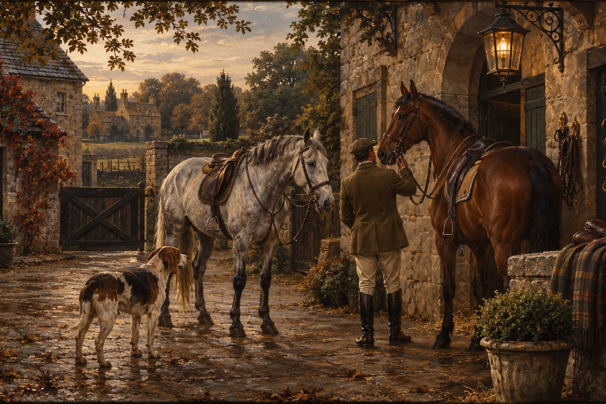 Back at the Stables