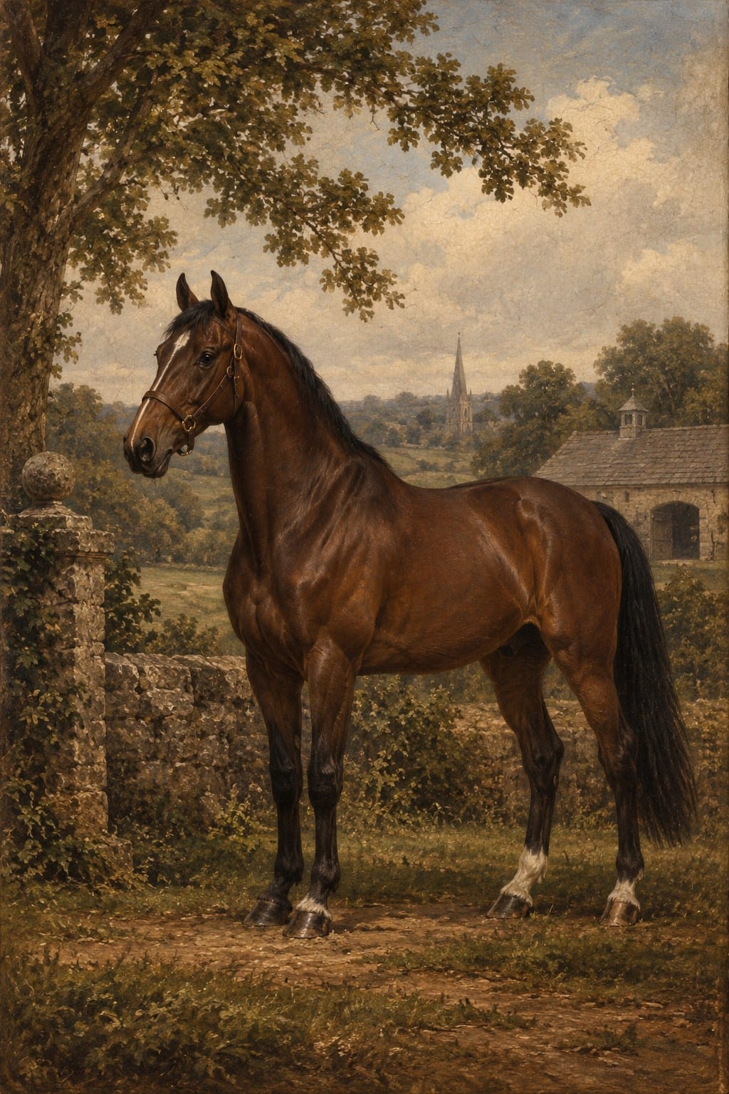 The Hunter at Hawthorn Wall