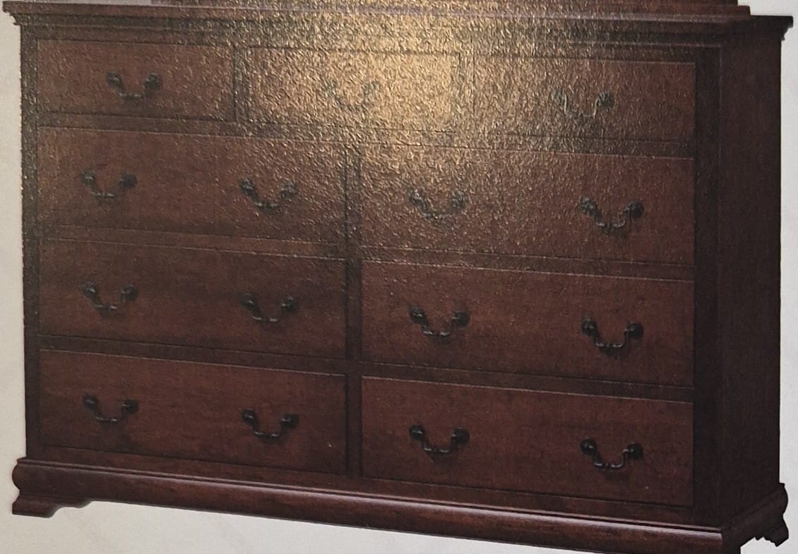 The Bar Harbour Nine-Drawer Tall Dresser