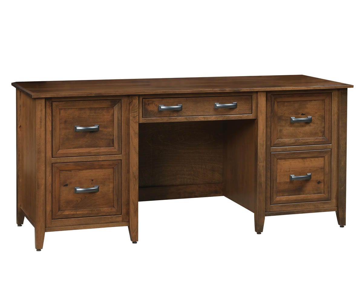 The Chesterfield Double Pedestal Desk