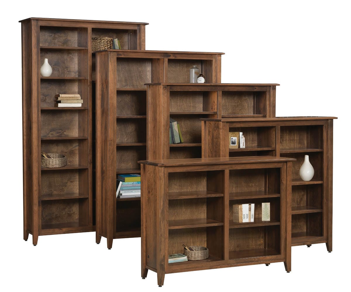 The Chesterfield Wide Open Bookcase