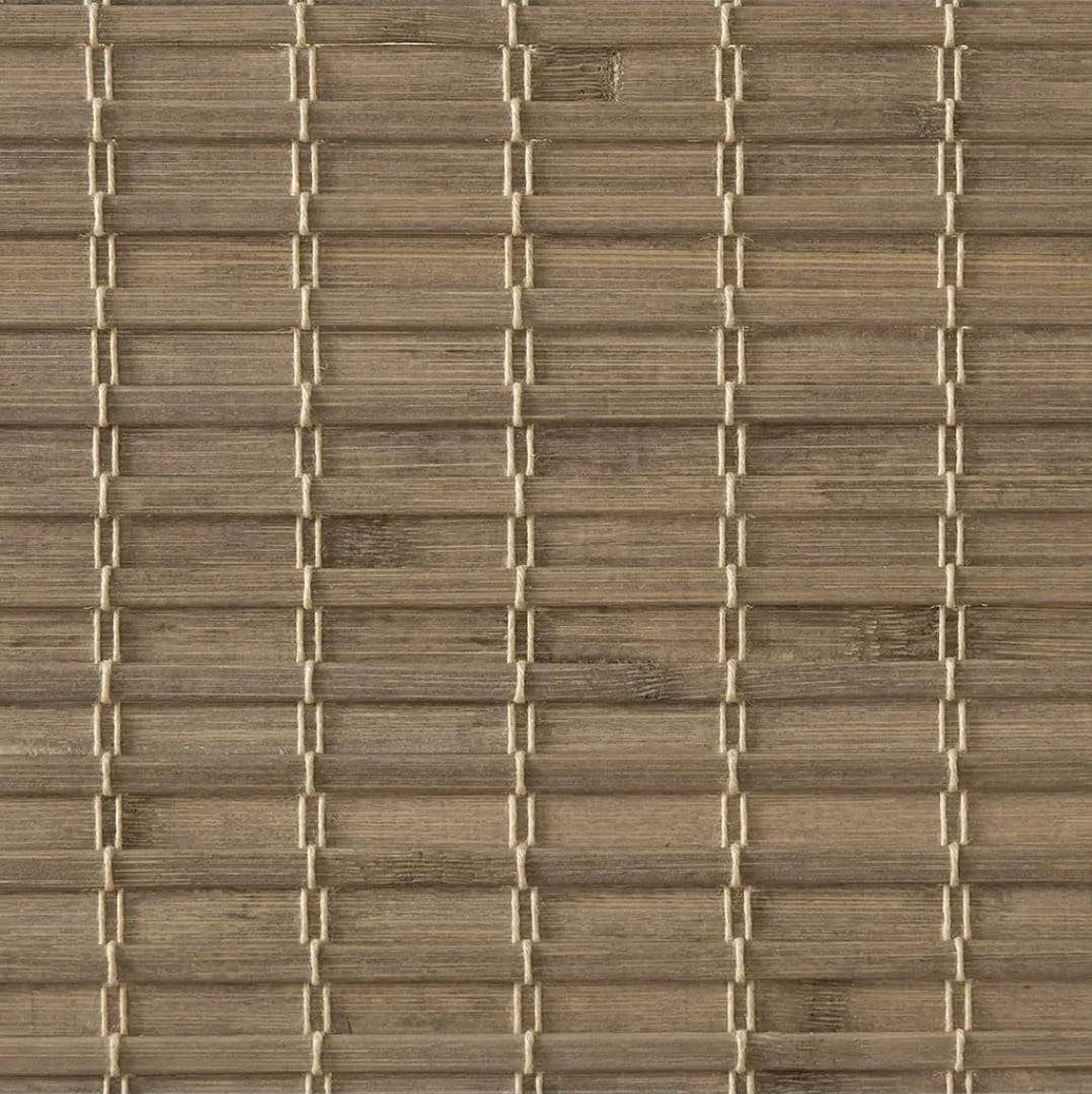 Woven Bamboo Roman Shade — additional view
