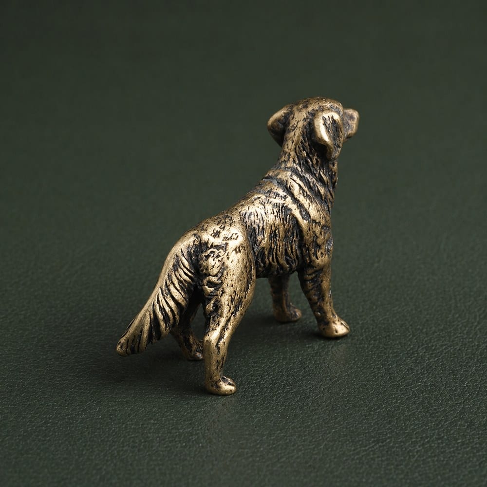 Bronze Sporting Dog Statuette
