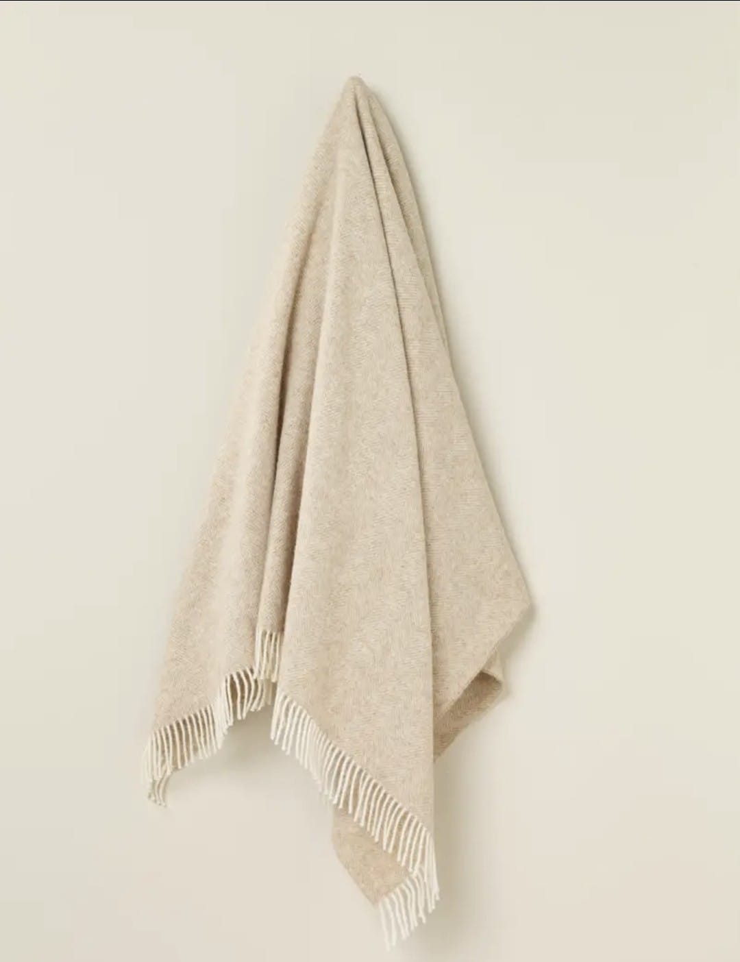 Herringbone British Wool Throw