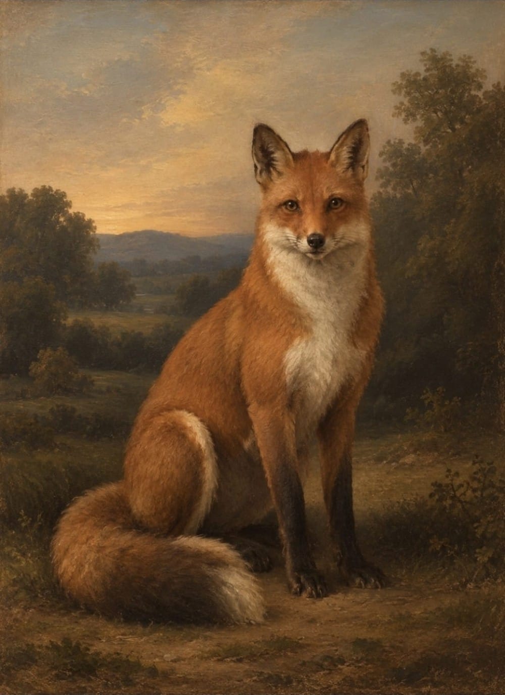 The Hedgerow Fox