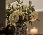 Blue & White Chinoiserie Vase