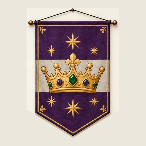 Young Knight's Crown Pennant