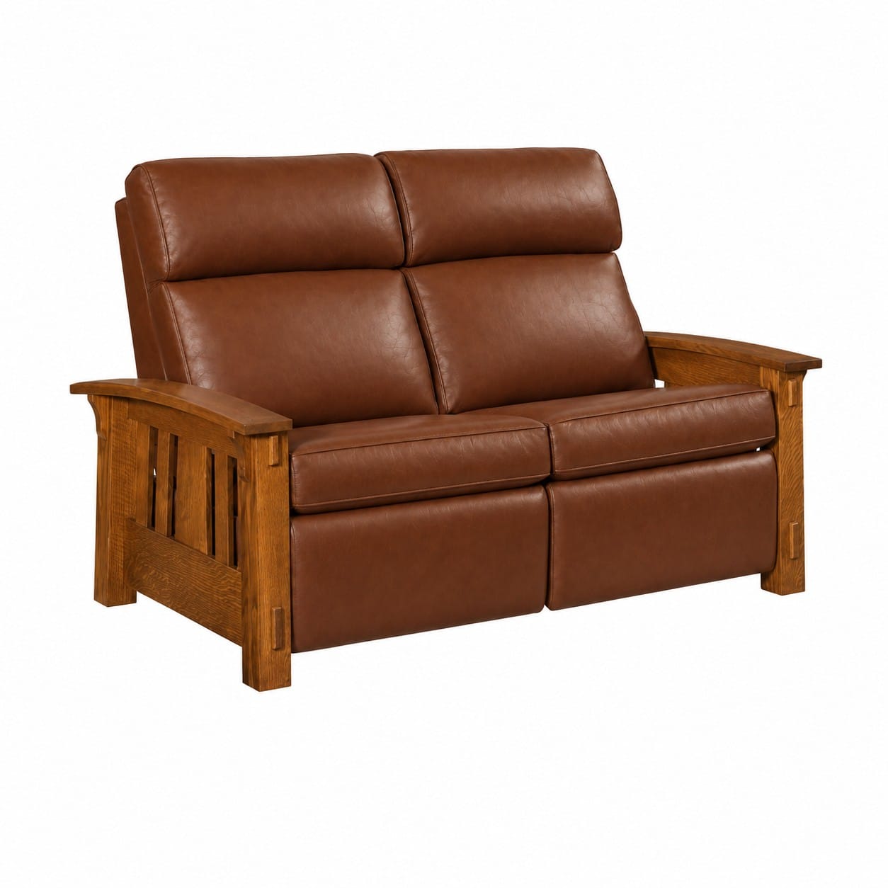 The Craftsman's Pride High-Back Reclining Loveseat