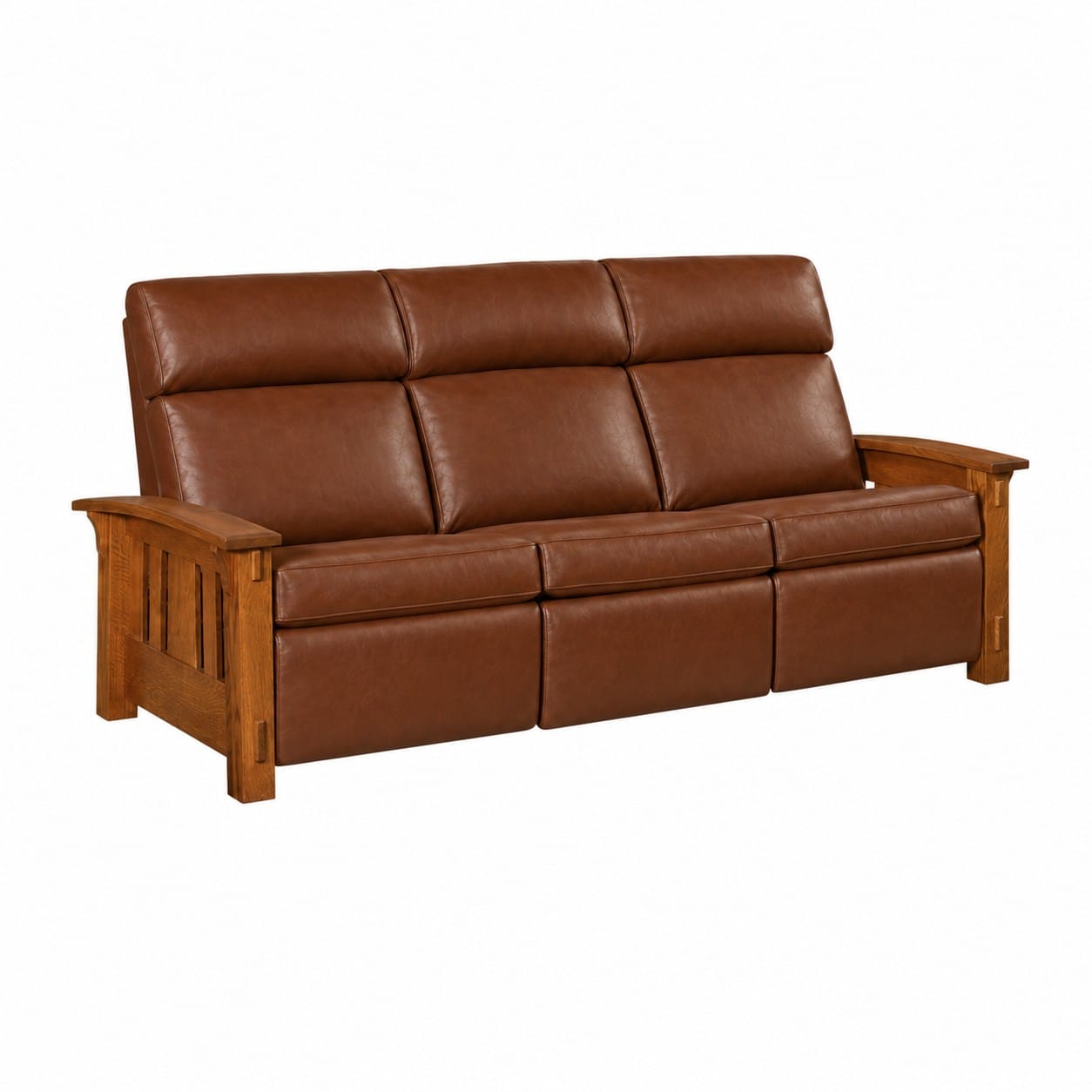 The Craftsman's Pride High-Back Reclining Sofa