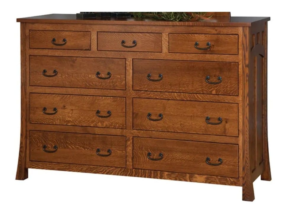 The Craftsman's Pride Nine-Drawer Dresser