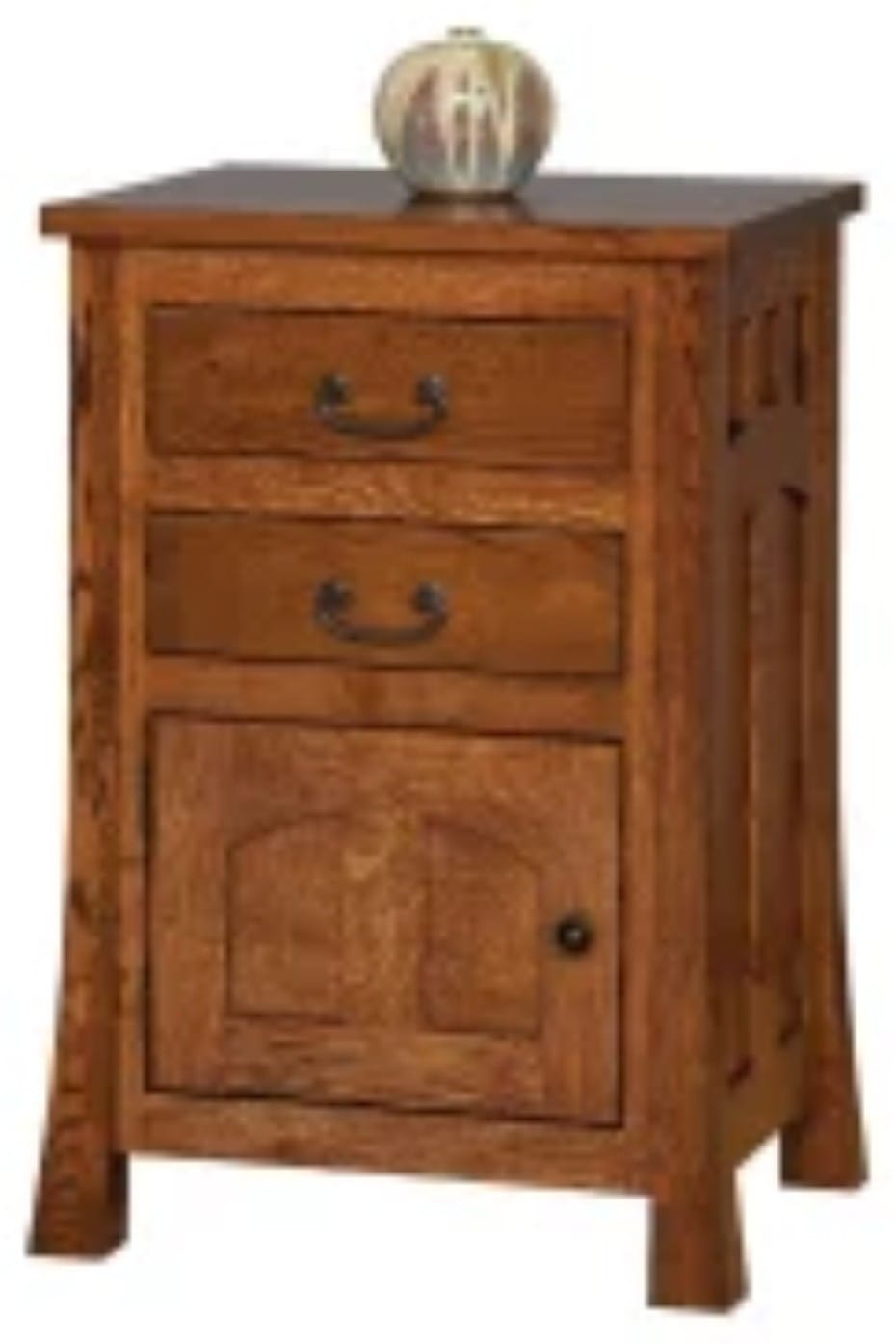 The Craftsman's Pride Two-Drawer Nightstand