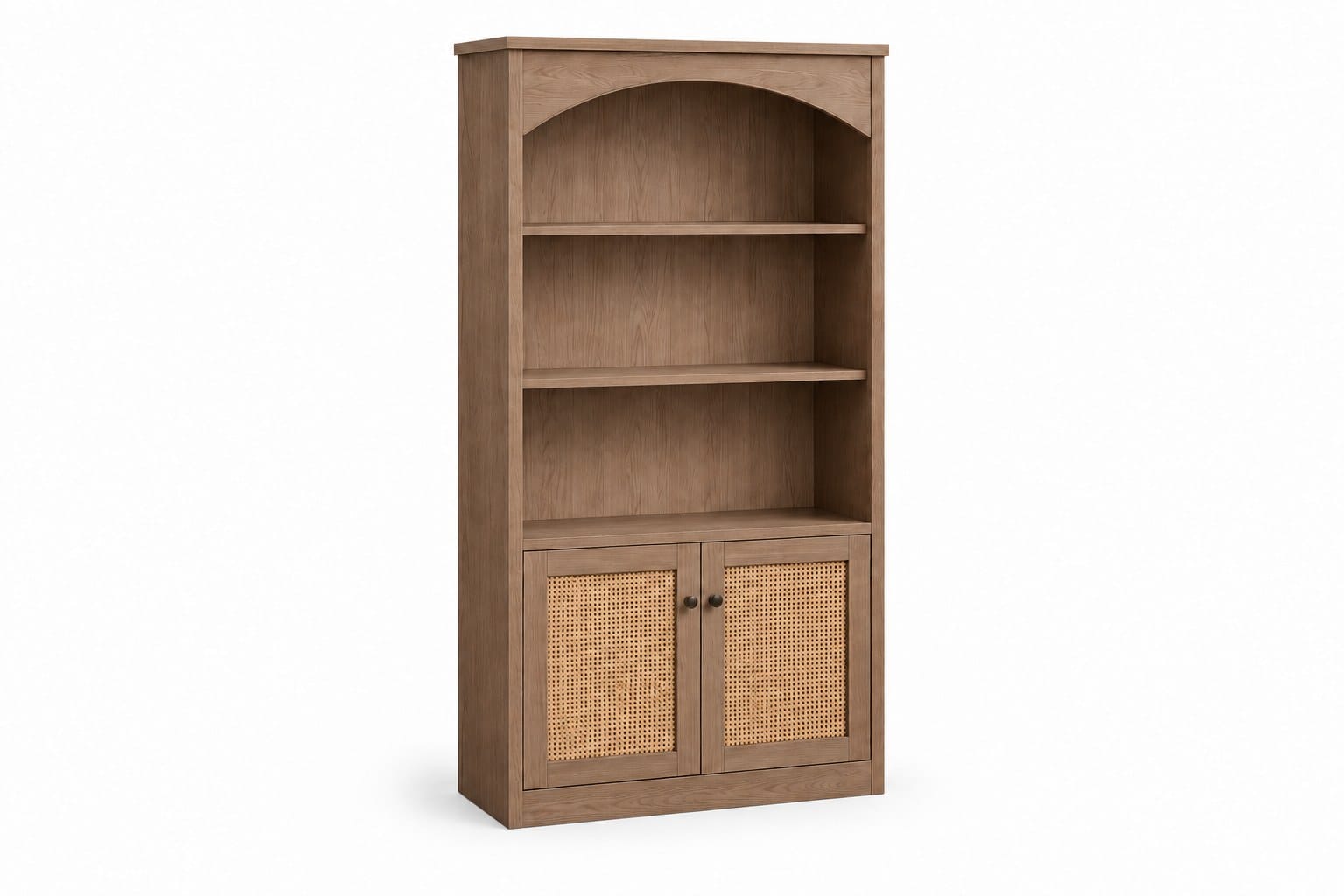 The Seabrook Arched Bookcase
