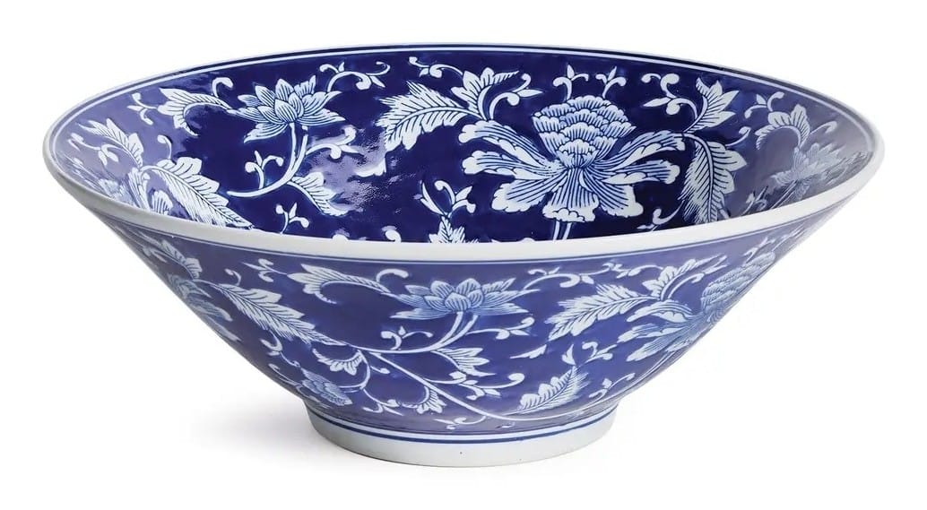Dynasty Lotus Decorative Bowl