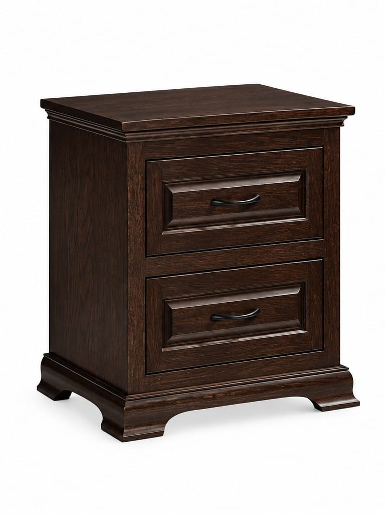The Lavender Chamber Two-Drawer Nightstand