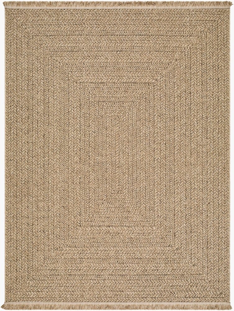 Surya Pismo Beach Rug, Natural Jute Look, 9'2" × 12'