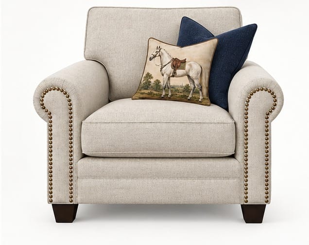 The English Roll-Arm Chair