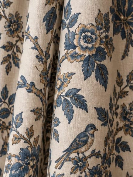 Westover Toile Drapery Panels — additional view