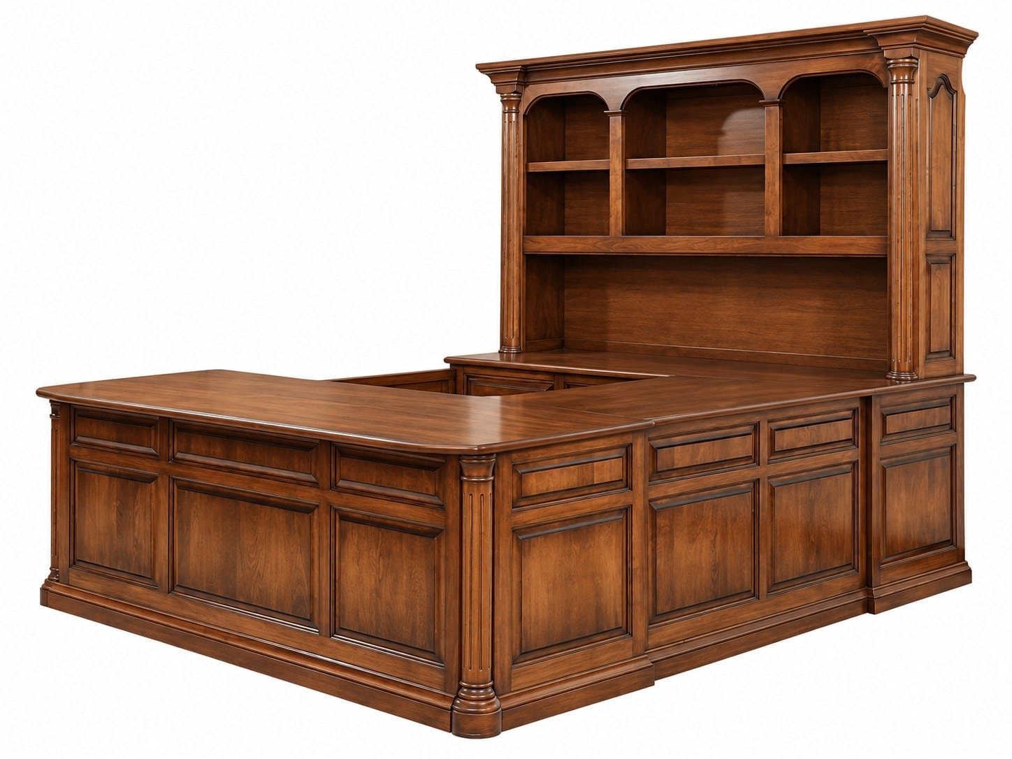 The Willowthorne U-Shaped Desk & Hutch