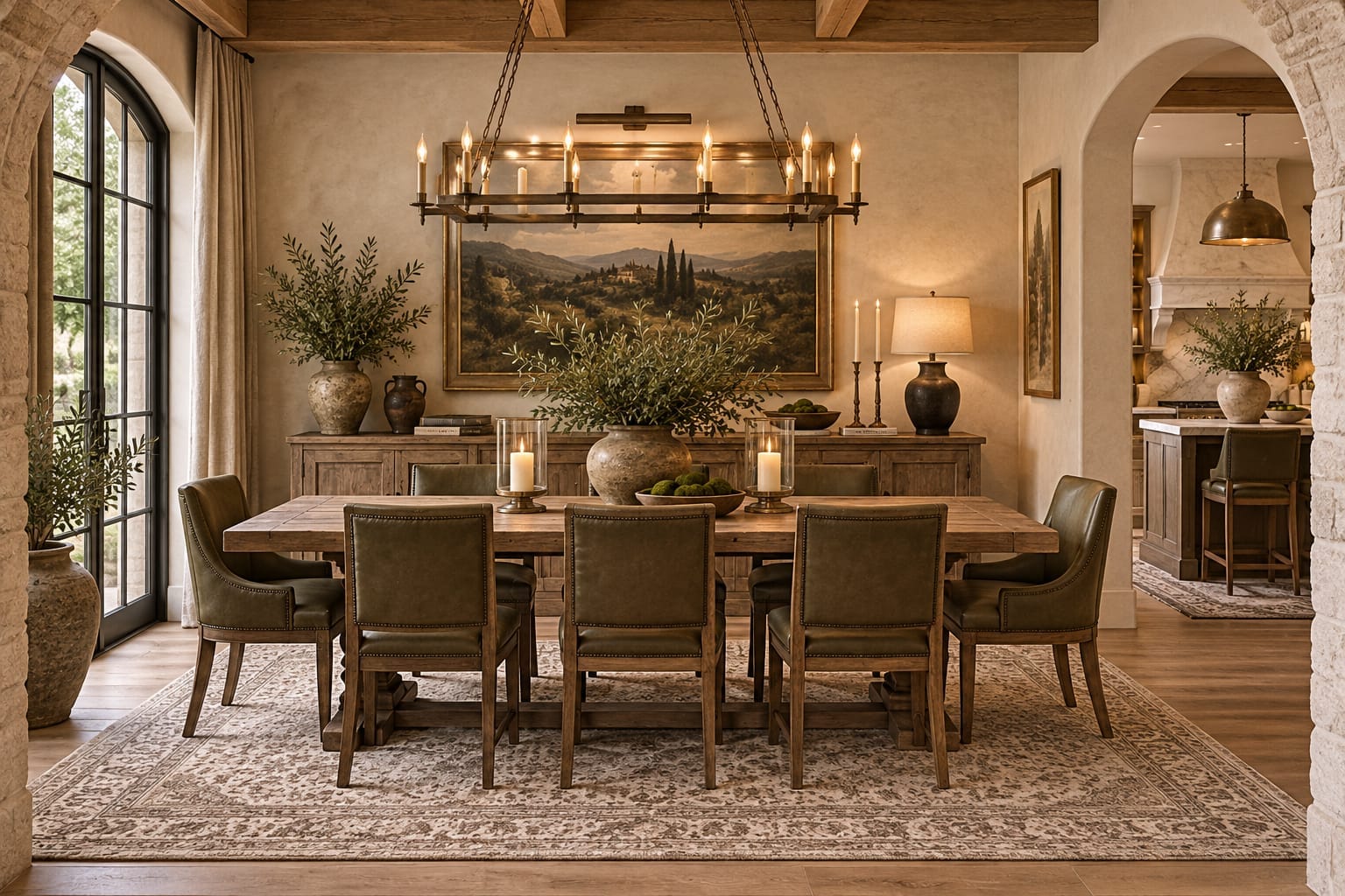 The Dining Room — decorated room scene