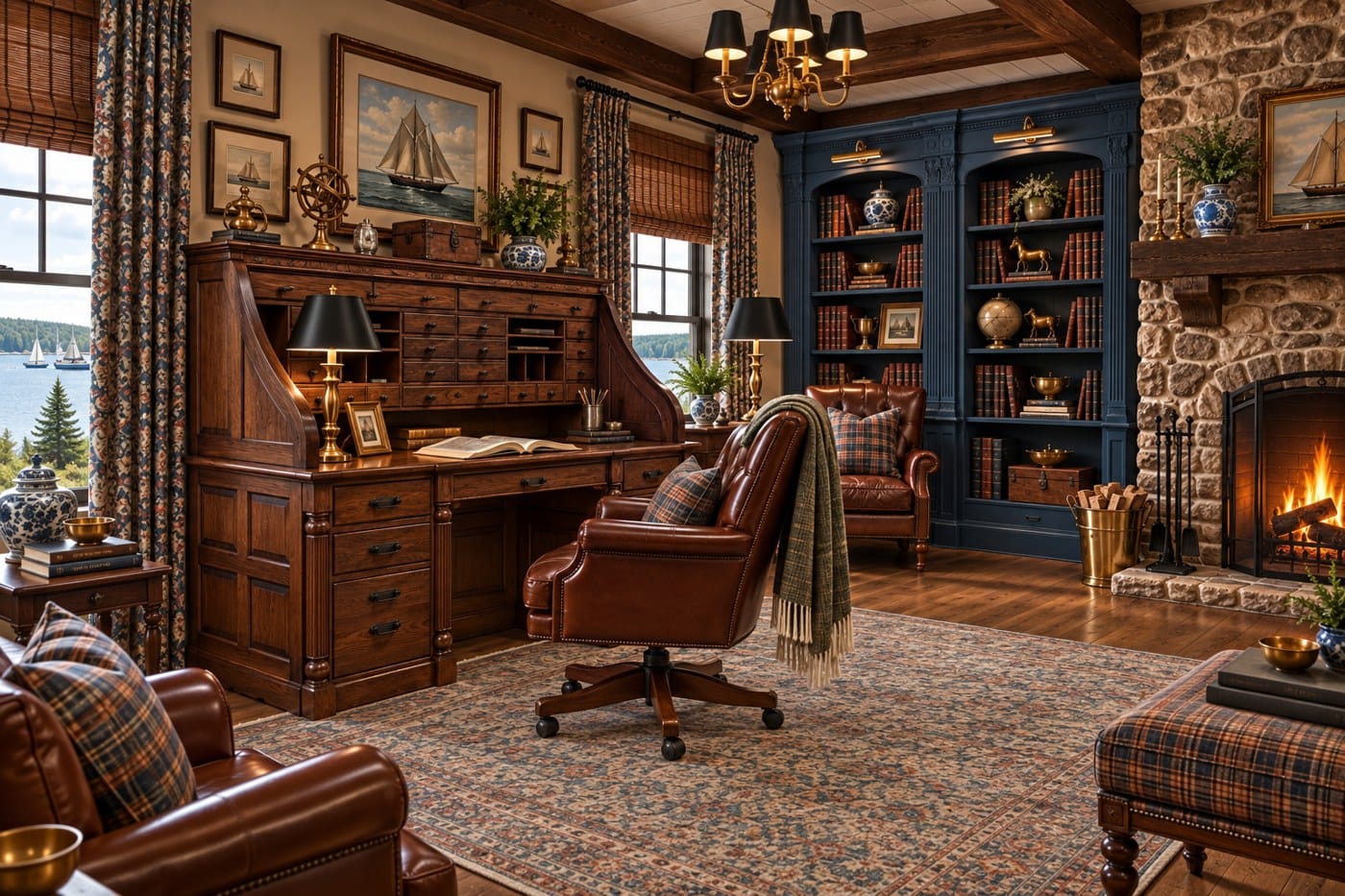 The Place at Bar Harbour: Grandpa's Office