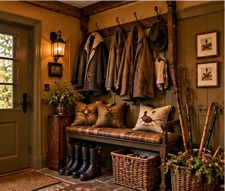 The Boot Room — decorated room scene