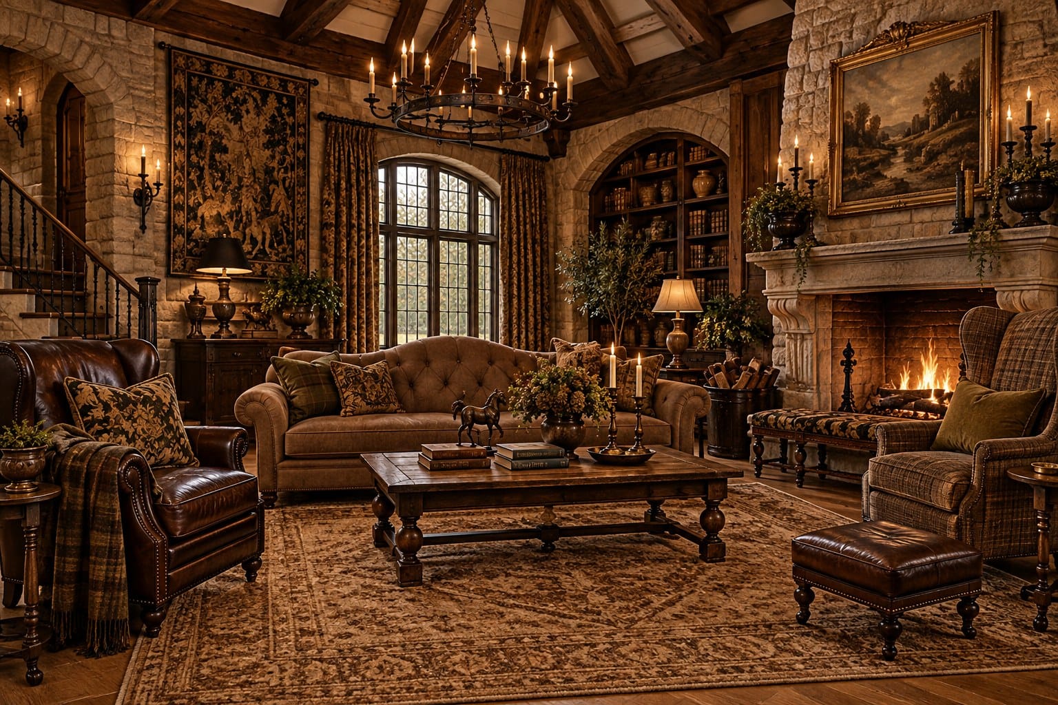 Hawthorne Keep: the Living Room