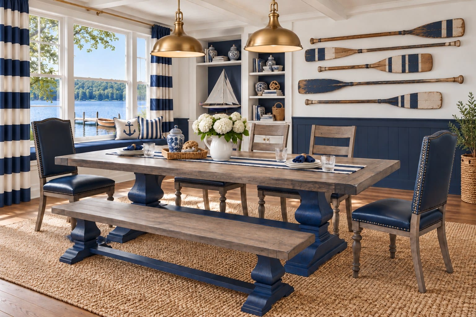 The Dining Room — decorated room scene