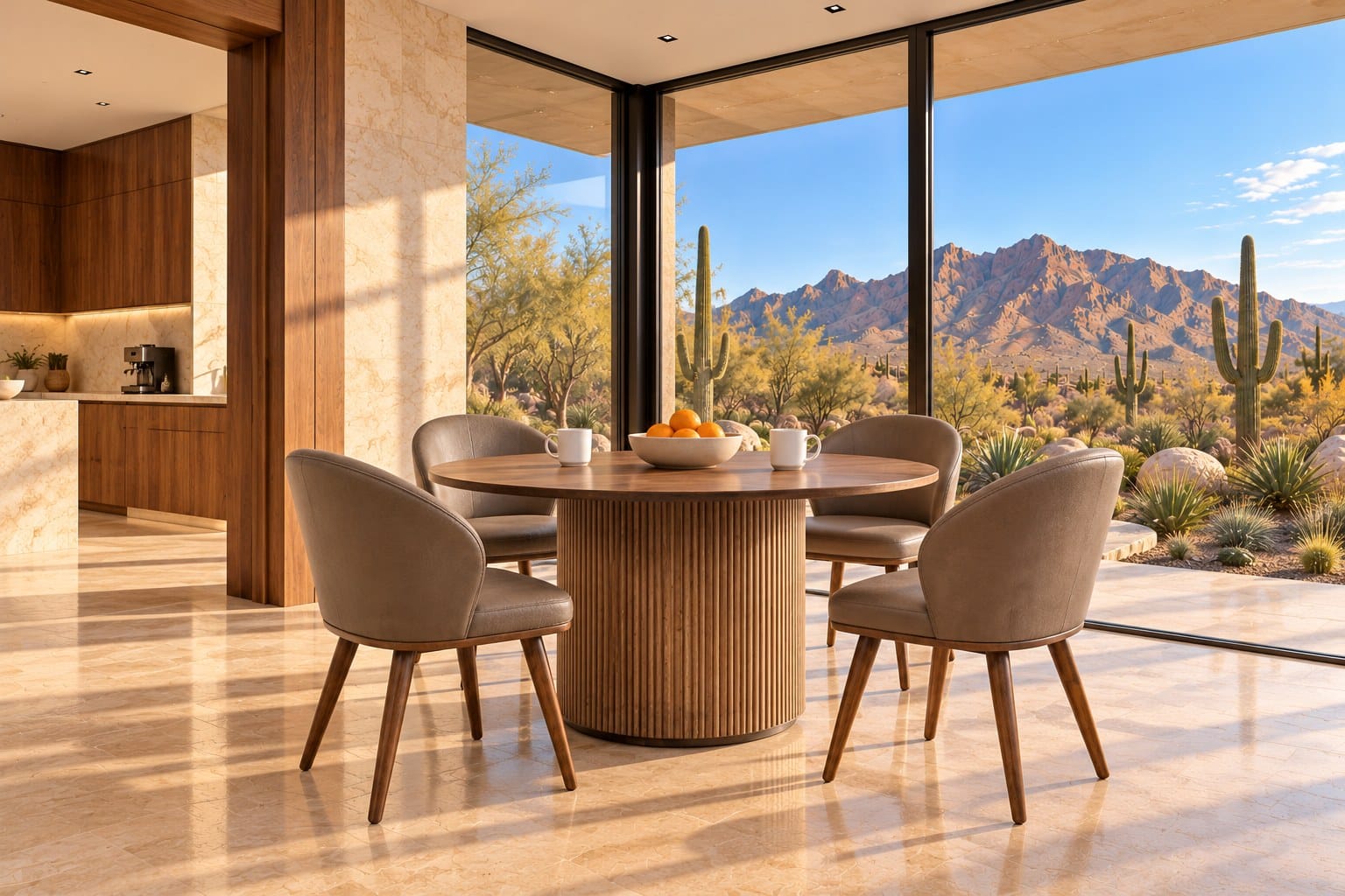 The Breakfast Room — decorated room scene
