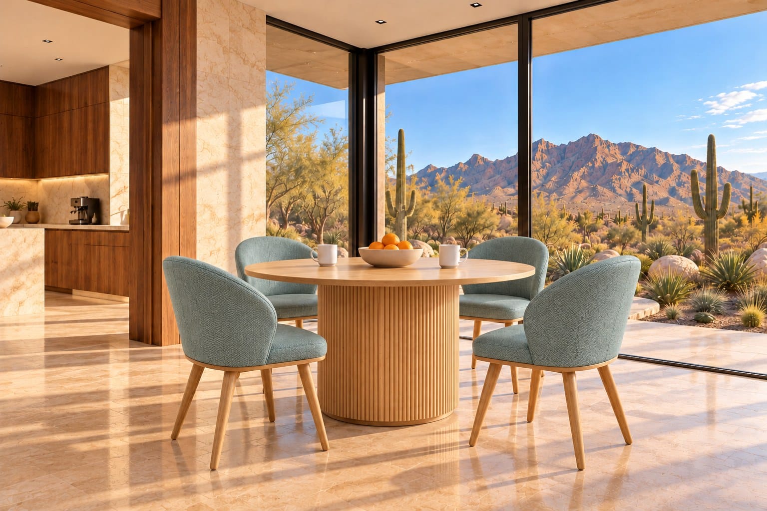The Breakfast Room — decorated room scene